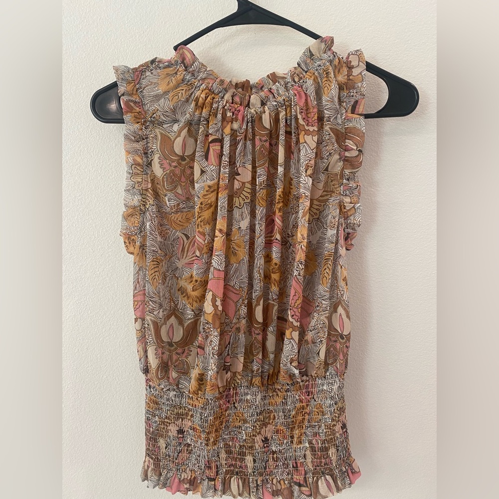 Small Rachel zoe summer floral paisley tank